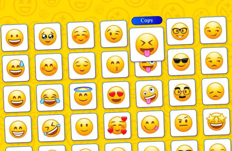 How to copy and paste emojis?